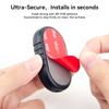 For Samsung Galaxy SmartTag2 Case Silicone Holder with Adhesive Sticker For Galaxy Smart Tag2 Holder For Wallet Luggage Car Bike