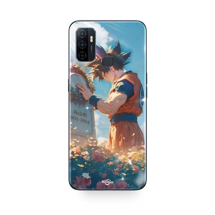 Coque de téléphone - MANIACASE - Oppo A32 - Akira Toriyama Son Goku - Silicone TPU - Souple