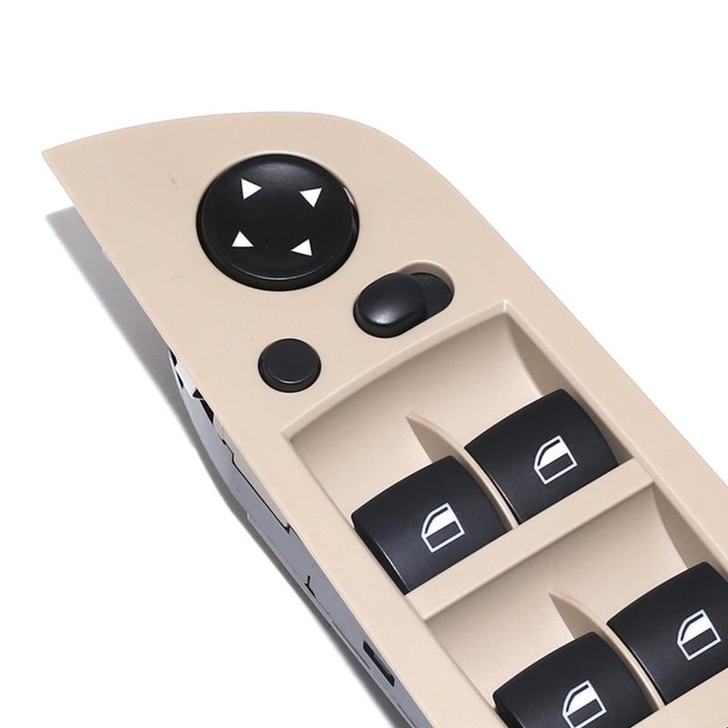 Car Window Lifter Control BEIGE Switch Auto Replacement Parts For BMW 3 E90 E91 X1 E84 X5 E70 X6 E71 E72 61319217334 61316948634