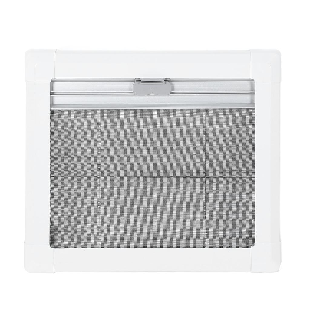 14x11.2in RV Exit Window Rounded Double Layered UV Protection Push Out Emergency Windows with Curtain for RVs Campers