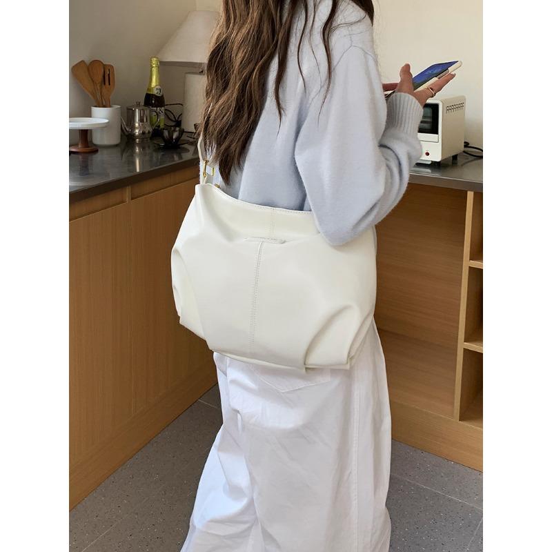 Student Commuting Casual Tote Bag for Women New Trendy Korean Version Ins Versatile Large Capacity Single-shoulder Crossbody Bag
