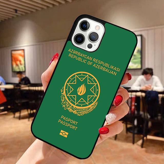 Azerbaijan Flag Phone Case for iPhone 17 Air 16 16e 15 Plus for Apple 13 11 12 14 Pro Max Cover  Coque Fundas Shell