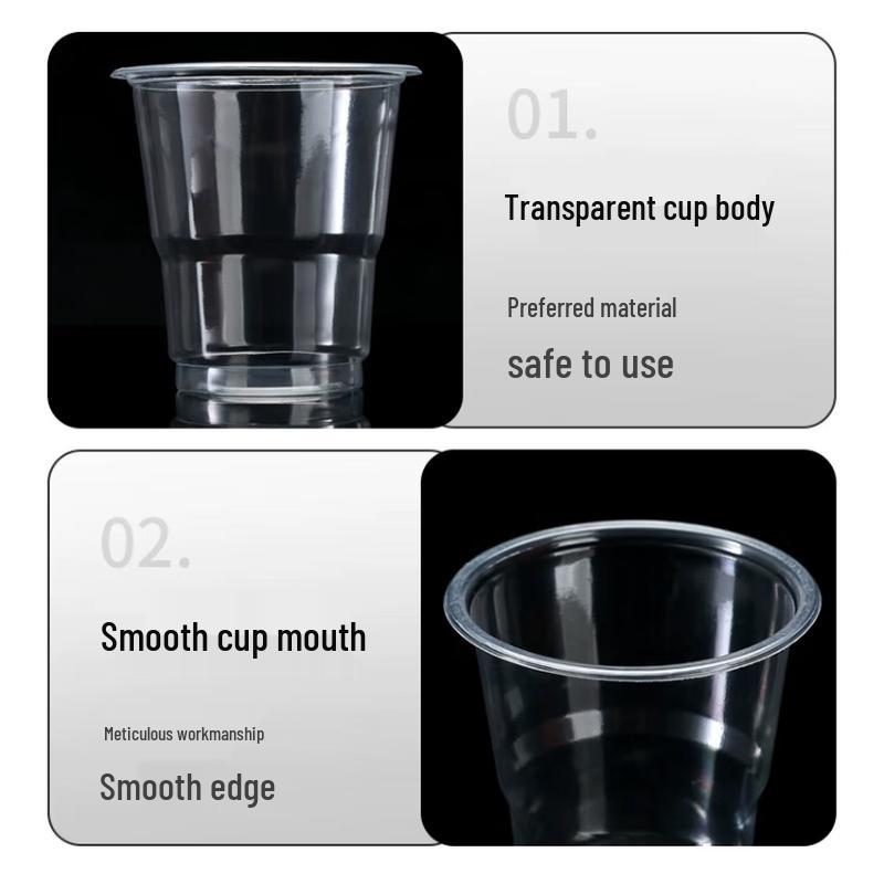 Disposable Transparent PP Plastic Cups