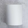Applique murale - Alice - Tissu blanc - 1 ampoule E27 - 60W - Design moderne