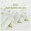 Mengjie Rosewood Forest Green Cotton Summer Quilt