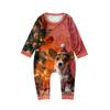 Family Matching Print Sets Pajamas Loungewear Outfits Family Matching Long Sleeve Tops+Pants Set