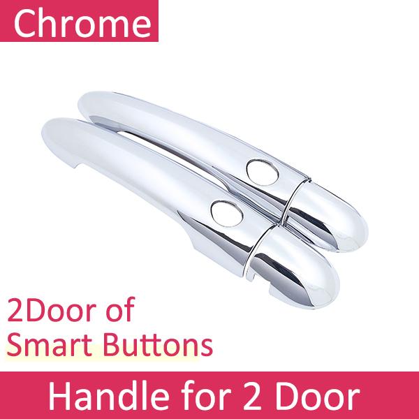 

Для Renault Megane II MK2 2 2002 ~ 2009 хромированная дверная ручка, автомобильные аксессуары, набор накладок, 2003, 2004, 2005, 2006, 2007 2 Button 2 Door