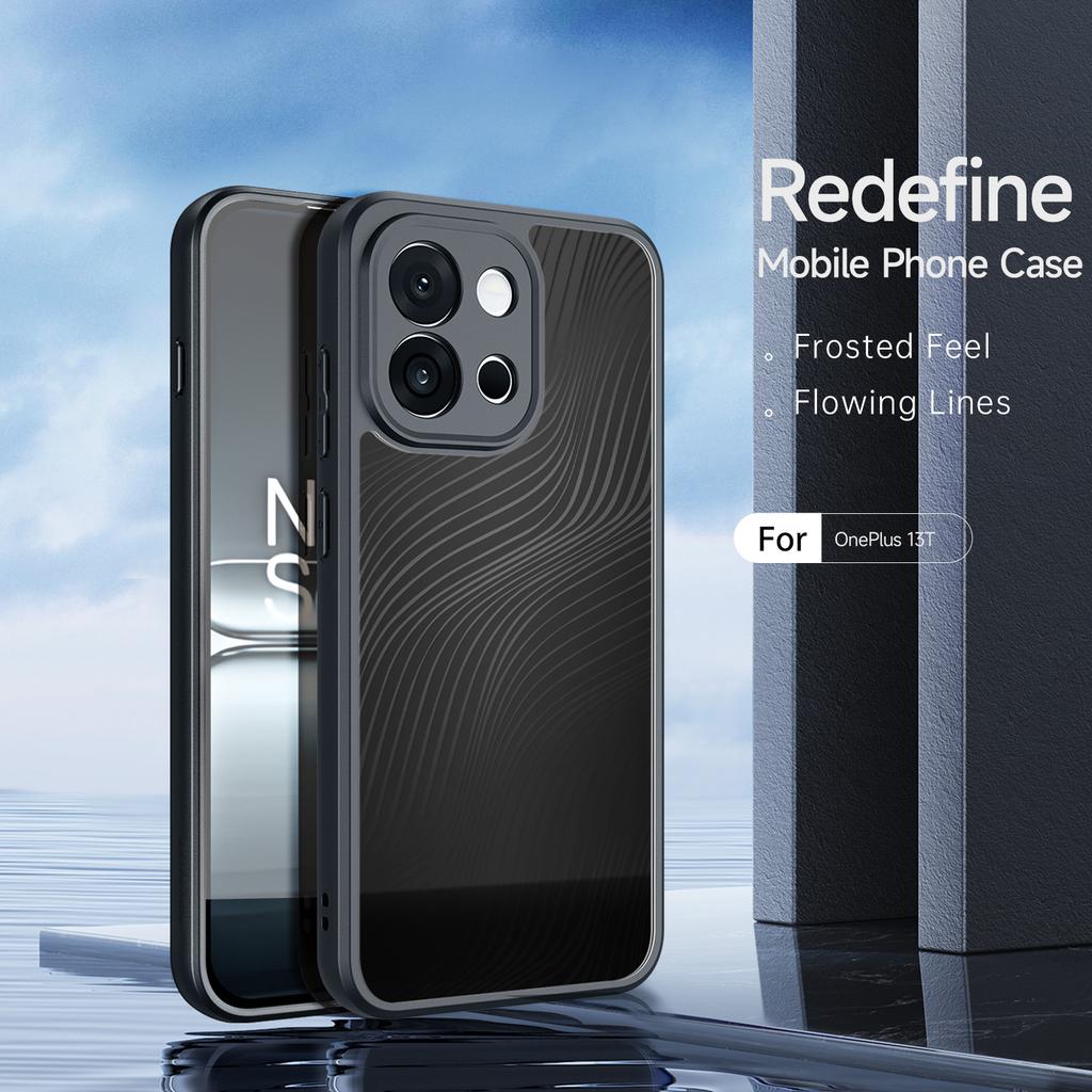 For OnePlus 13T 5G Case DUX DUCIS Aimo Series TPU+PC Matte Drop-proof Phone Cover (REACH Certification)