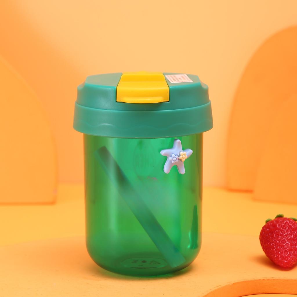 Plastic Cups with Straws for Adults and Children, Drinking with Cups for Female Students, High Value and Lovely Tons of Barrels.