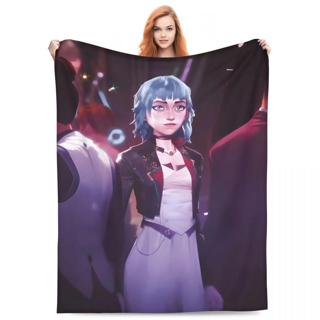 Caitvi Arcane Blankets Action Adventure Wool Awesome Warm Throw Blankets for Chair Covering Sofa Decoration