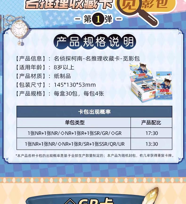 New Detective Conan Card Exploration Tour Search for Truth Advanced Hot Stamping Card Anime Character Collection Card
