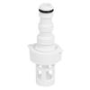Pool Ablaufadapter Gartenwasserschlauchadapter Kunststoffmaterial Poolzubehör Poolablauf Verbindungswerkzeug für 10201 System