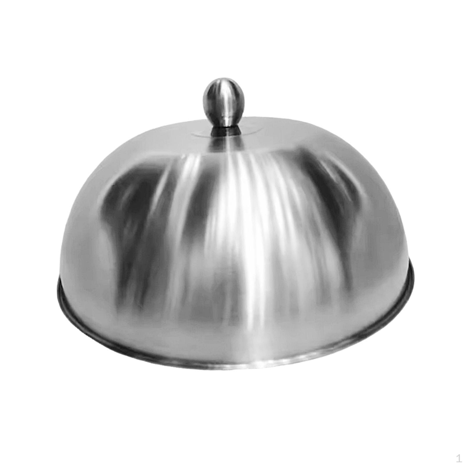 

Крышка для бургера, Купол для плавления сыра, Инструмент для барбекю, Нержавеющая сталь, Еда для котлет 22cmx22cmx8.3cm