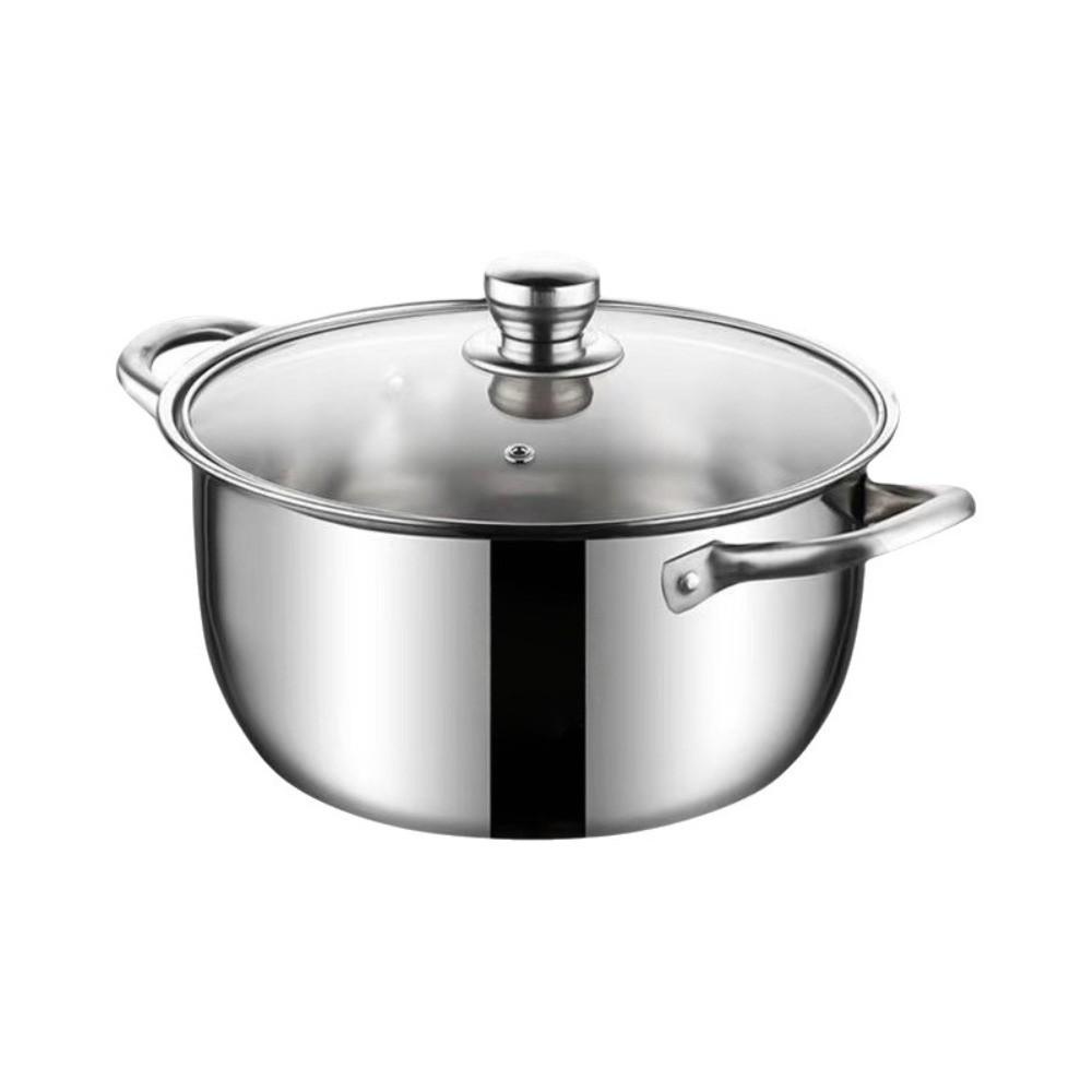 Multipurpose Stainless Steel Cookware Stainless Steel Induction Cooker Pot  Cooking Tools 18cm