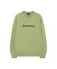 COVERNAT Center Logo Sweatshirt Sage Green