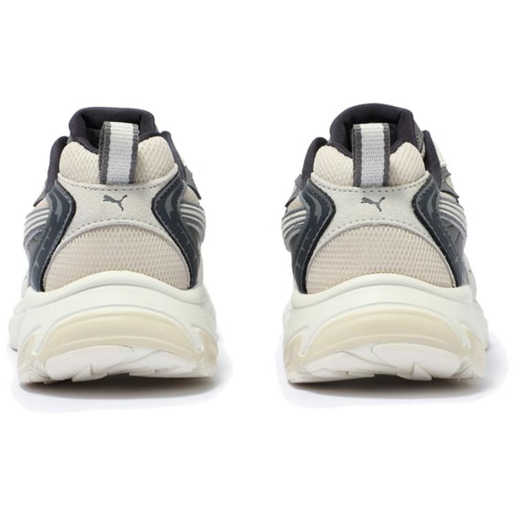 PUMA Morphic Textile, Split Cow Leather, Artificial Leather Low top Casual Shoes Unisex Ecru 395920-04
