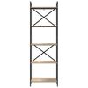 Bookshelf Sonoma Oak 56 x 34 x 171 cm Wood Based Material