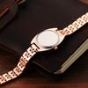 Women's Watch Stretch Band Waterproof Rose Gold Stylish Analog Display Free Size Stainless Steel Band Quartz Watch Fashion Accessory - Birthday