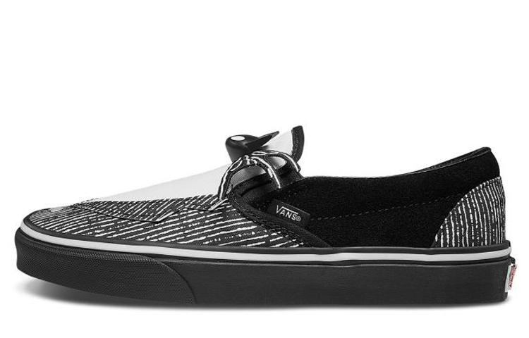 Слипоны The Nightmare Before Christmas x Слипоны Classic Vans Jack Skellington Bowtie VN0A4BV3T4V 34.5