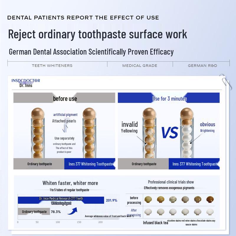 INSDCDOCTOR Whitening & Stain Removal Toothpaste