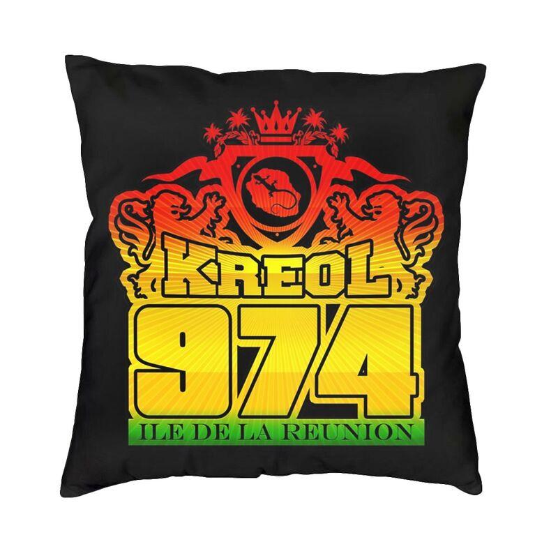 

La Reunion Et Margouillat White Logo Throw Pillow Case for Sofa Modern Cushion Cover Soft Pillowcase 30x30cm