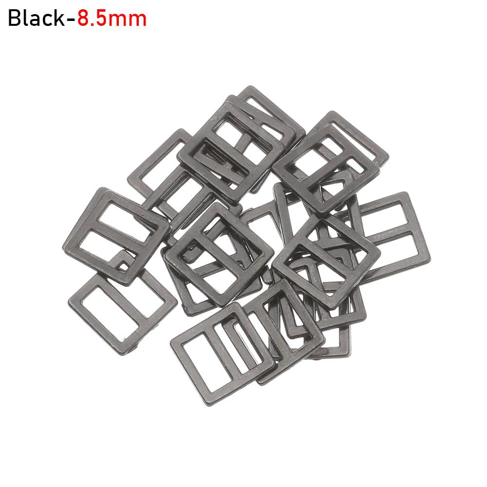 20Pcs 6/7/8.5mm Ultra-small Square Buckle for Doll Bags Shoes Clothes Mini Belt ButtonsDIY Clothing Sewing Accessories