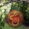 360 Degree Rotating 10 Inch Hanging Wind Spinner for Outdoor Balcony Garden Decor Elegant Gift for Spring and Summer