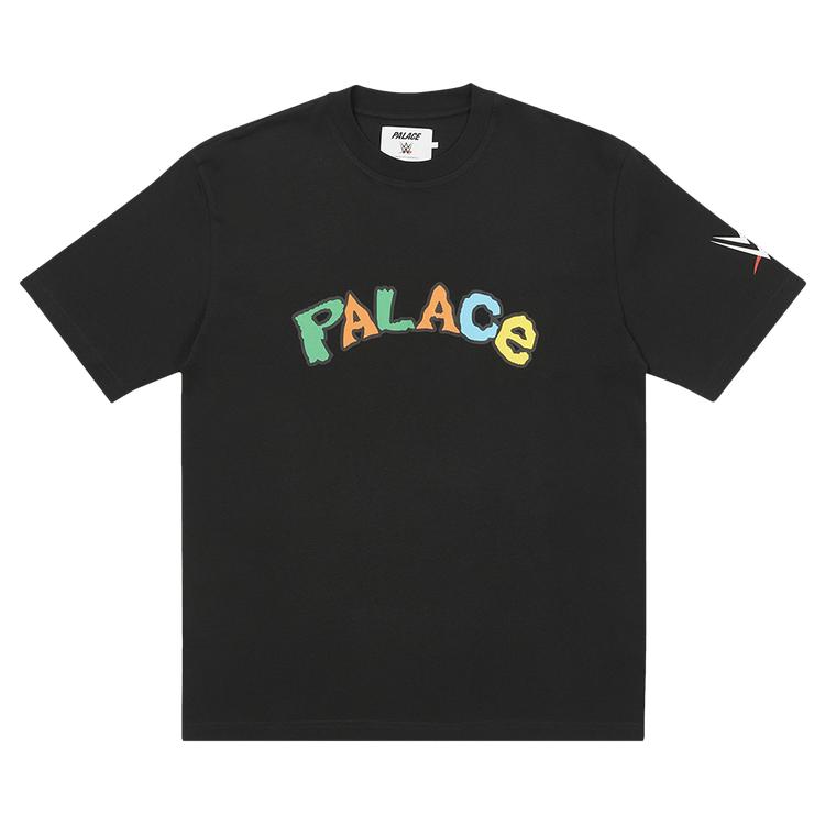 Palace X WWE Nice Day T-Shirt Black Unisex Tops P22TS462