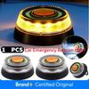 V16 Car Emergency Beacon Light with 2 Light Modes Battery Magnetic Strobe Warning Light Signal Lamp Auto Accessories Amagi