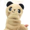 Cute Panda Flip Half Finger Gloves Imitation Rabbit Hair Warm Gloves Warm Mittens