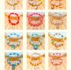 Cute Cartoon Women Bracelet, Beaded Design with Alloy Unicorn, Mermaid and Shell Charm, High Texture Daily Hand Ornaments