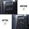 Rear View Mirror Adjustment Button Trim Bezels Cover for 4runner 2010 up