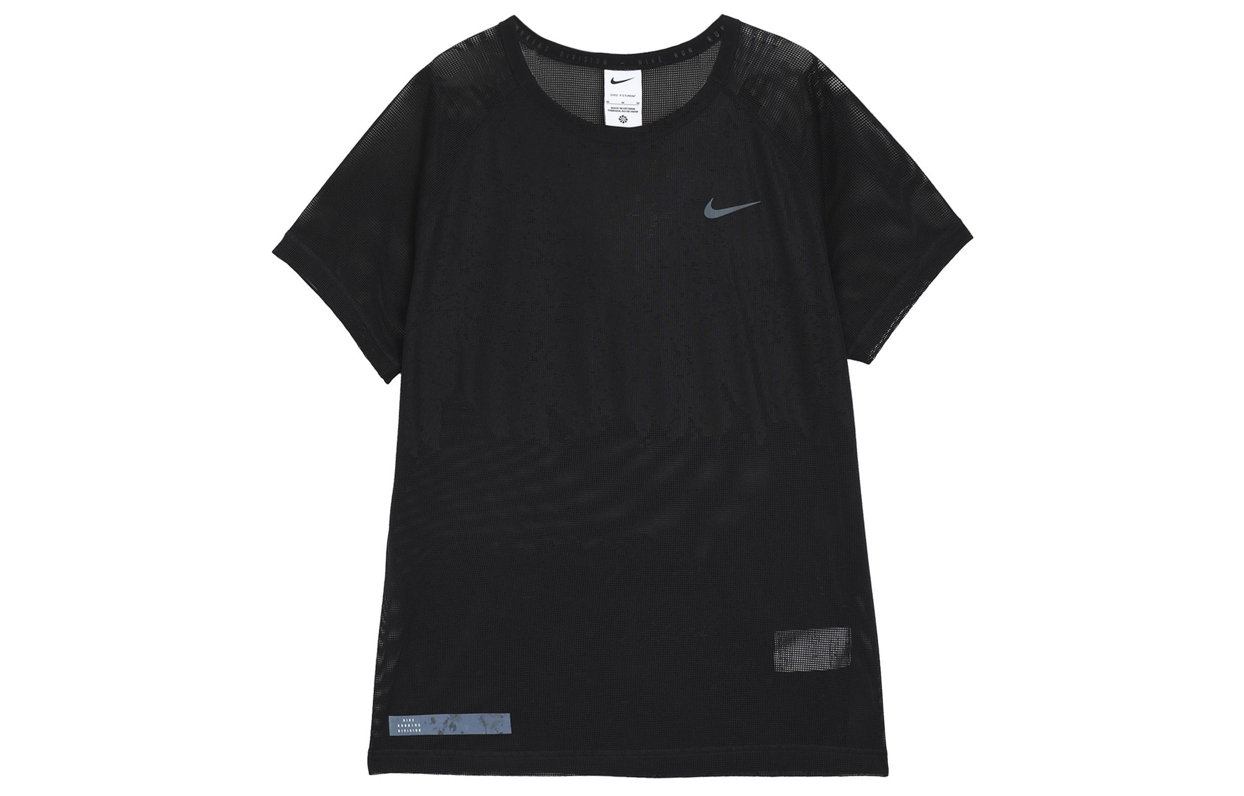 Nike Running T Shirt Men s Black DX0854-010 XL