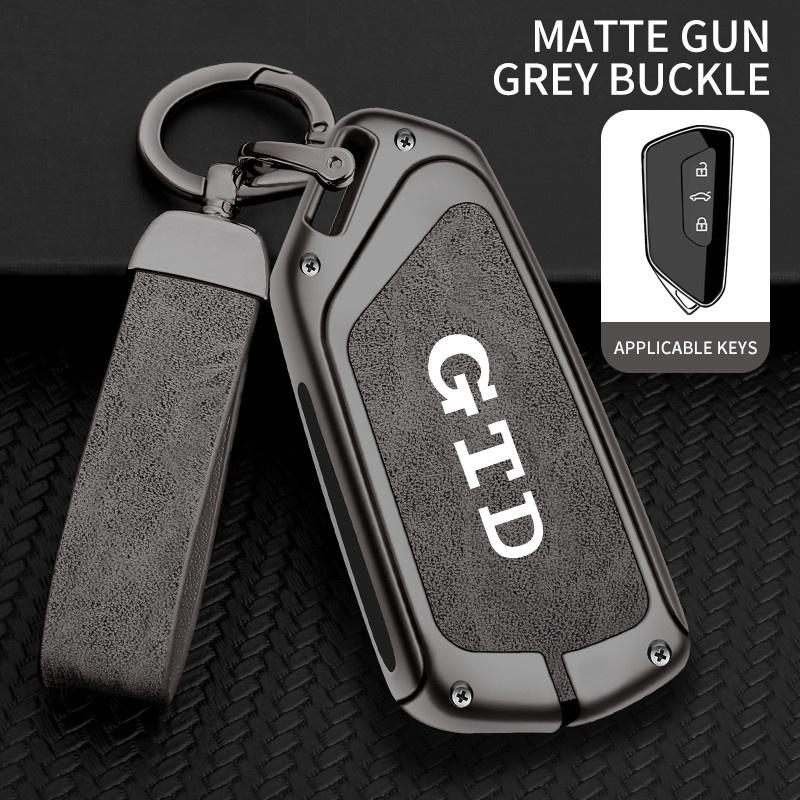 For VW VOLKSWAGEN 2026 New Zinc Alloy Car Key Cover Case Holder Shell Key Bag Protection For VW Volkswagen GTD GOLF 4 5 6 7 MK7