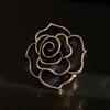Korean Style Brooch with A Retro Design Sense for Women, Camellia Brooch, Grand and Luxurious Brooch