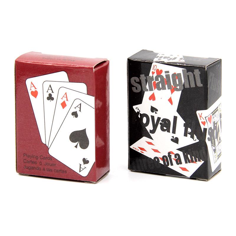 Mini Poker Cards: Fun Cute Travel Set for Kids' Number Recognition and Math Skills