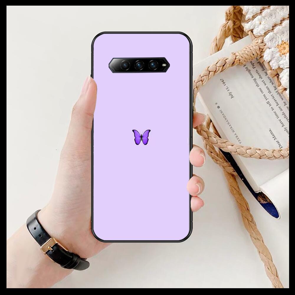 Beautiful Butterfly Pattern Phone Case For Xiaomi Redmi Black Shark 4 Pro 2 3 3s Cases Helo Black Cover Silicone Back Prett Mini