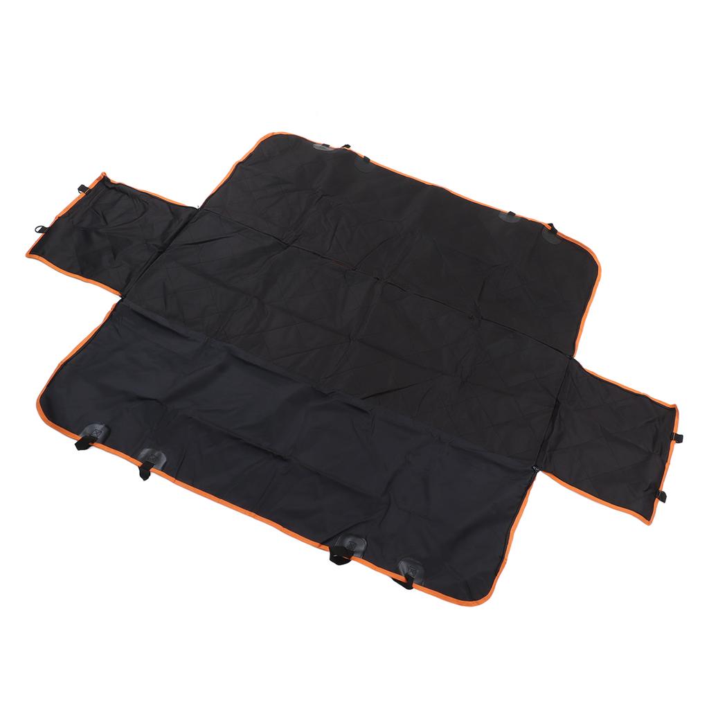 Backseat Pet Cover Waterproof Breathable Prevent Slip Oxford Cloth Dog Car Mat for Trucks SUVS