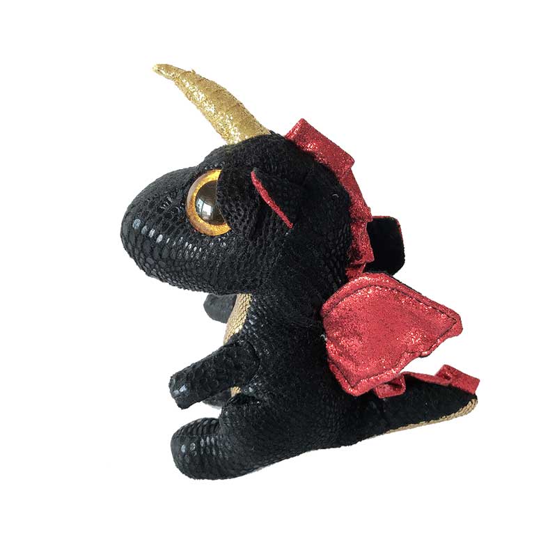 15cm Ty Beanie Animal Plush Doll Color Dinosaur Sequins Dinosaur Series Smooth Soft Plush Toy Birthday Christmas Gift