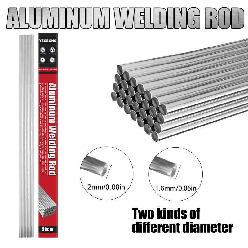 

Низкотемпературный алюминиевый сварочный пруток, низкотемпературный алюминиевый сварочный пруток с сердечником, сварочная горелка, сварочный ремонт нержавеющей стали 50cmx1.6mm 10pcs