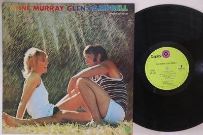 Disque LP ANNE MURRAY, GLEN CAMPBELL - Anne Murray / Glen Campbell CP80437 CAPITOL 1971 Japon Country Occasion