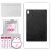 apgo Skin Sticker Film Foil Vinyl for the BACK Compatible with Lenovo TAB6, Scratch-resistant, Easy To Install - Black Honeycomb