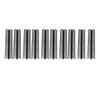 10PCS Plastic Binding Spines 19mm 30 Rings Comb Binder Compatible with A4 B5 A5 Paper Size 150 Sheets Capacity Black