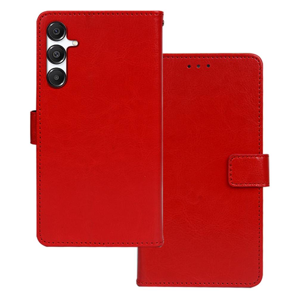 IDEWEI For Samsung Galaxy A26 5G Case Card Slots Holder Leather Phone Cover Crazy Horse Texture