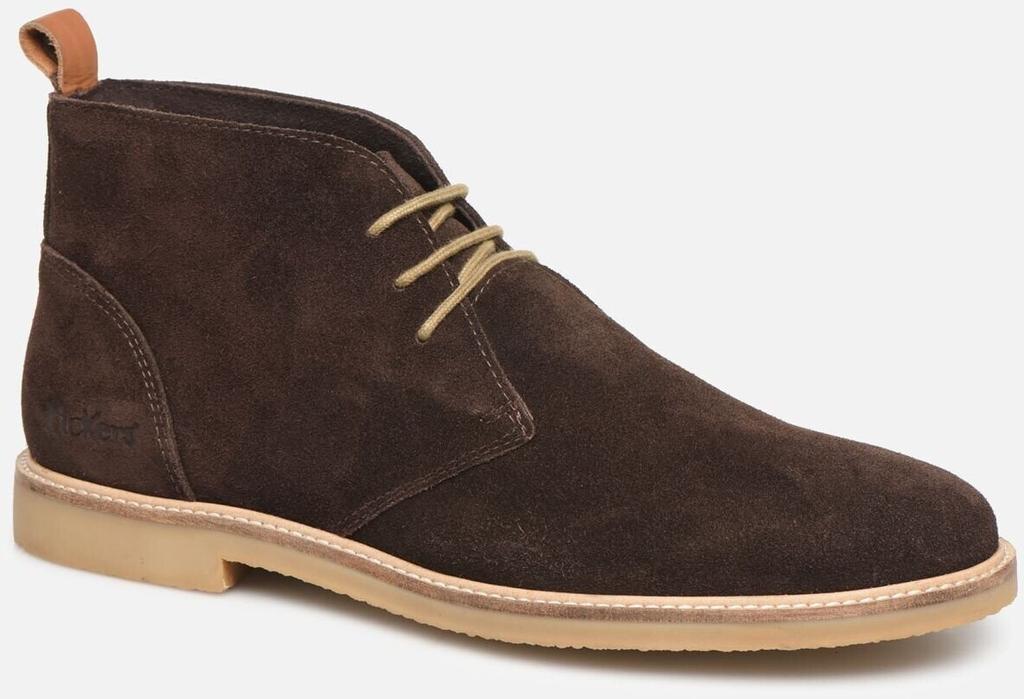 Ботинки Kickers Tyl for Men коричневые из нубука