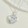 Beating Heart Smart Necklace Women'S Design Fresh And Versatile Zircon Love Pendant Neck Chain