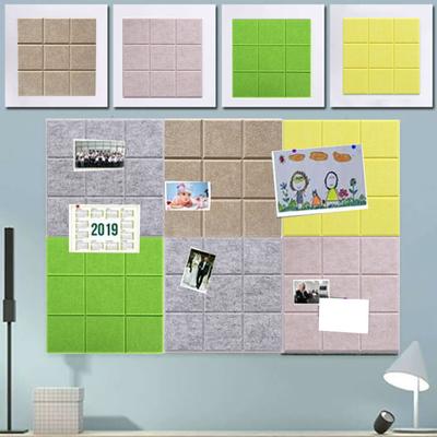 1/4PCS Felt Message Board Pin Notice Board Office School Memo Photo Board  Noticeboard Pinnboard Textile Push Pin Bulletin Board