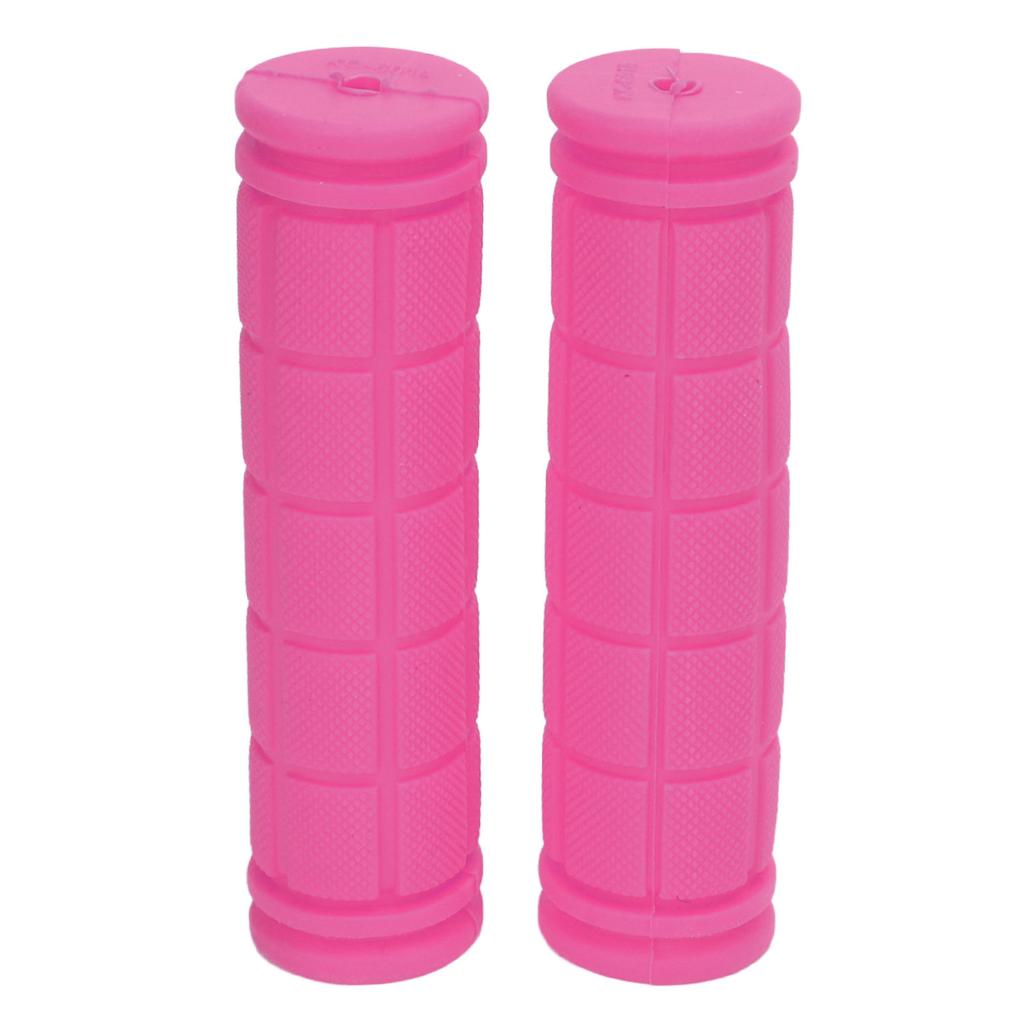 1Pair Rubber Bicycle Handle Grips Anti Slip Handlebar Grips for Mountain Road Urban Bike