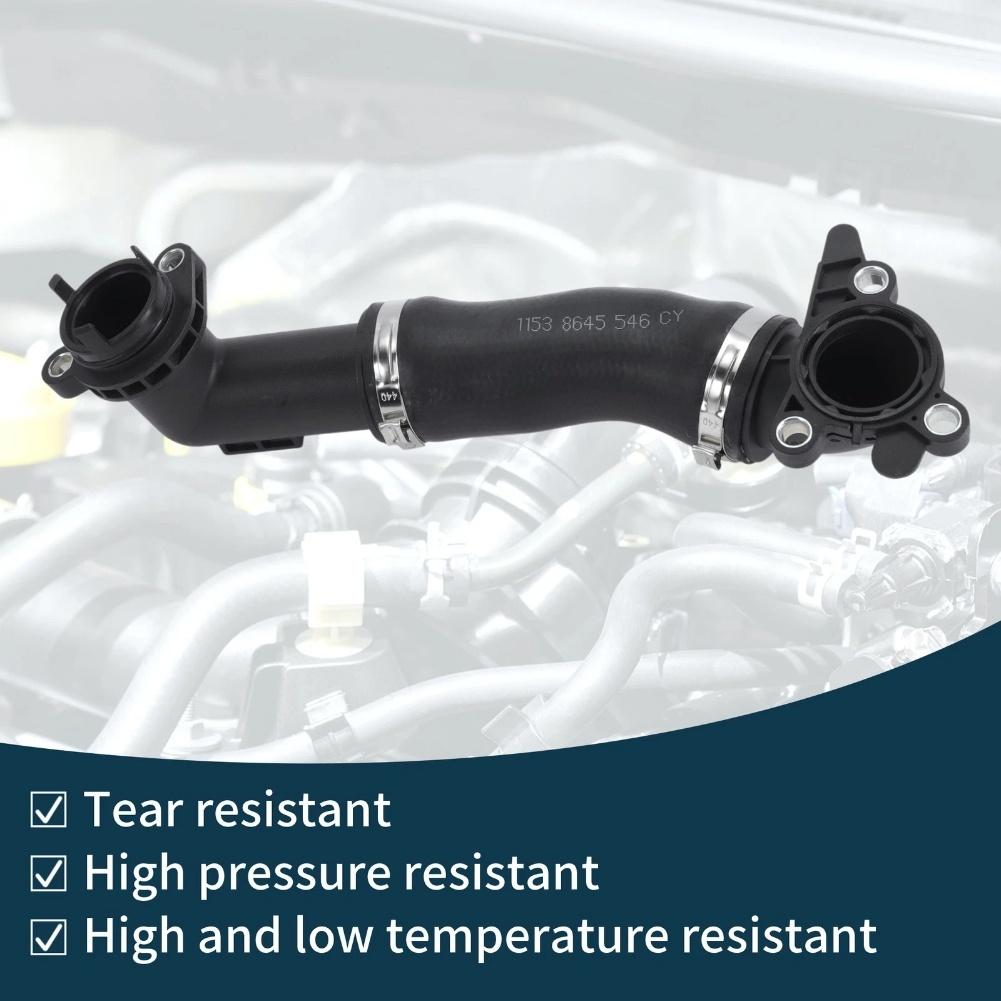 For MINI Countryman MINI Radiator Hose Car Radiator Hose Black Car Radiator Cooling Hose Stable Characteristics