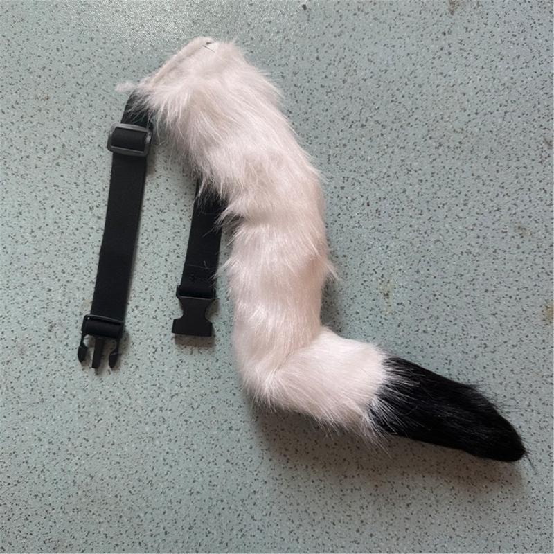 Cats Costumes Cosplay Half Face Cats Mask Cats Paws Gloves Cats Tail Set Halloween Animal Fancy Costume Accessories Kit